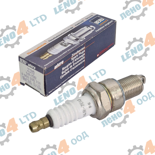 LENO - 4 - СВЕЩSPARK PLUG BERU Z20 14R-7DU FOR MOSKVICH 412,2140,2141 WITH RESISTOR