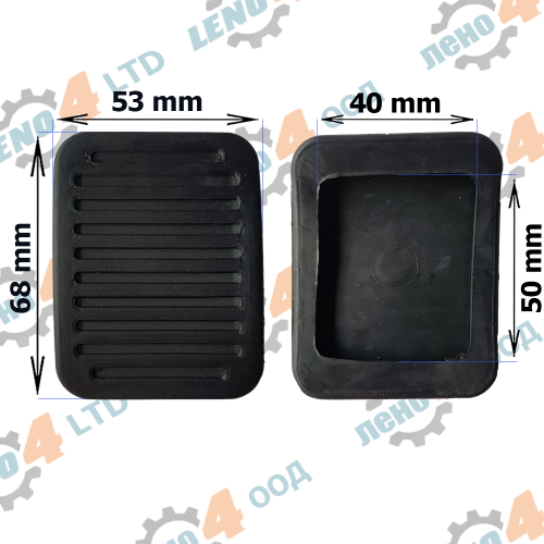 FIAT - RUBBER PEDAL COVER FIAT DUCATO GP-069