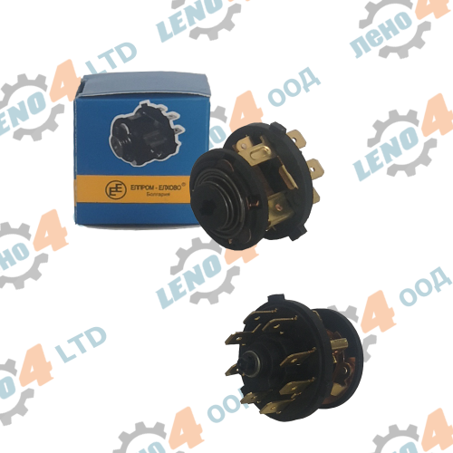 EE Elprom Elhovo - IGNITION CONTACT MOSKVICH 412 8 TERMINALS ELPROM-ELHOVO