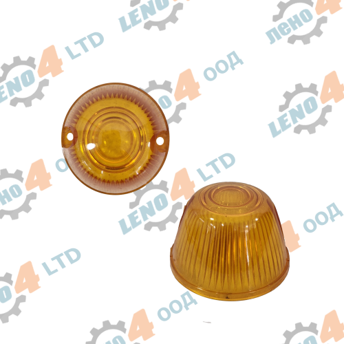 РУСИЯ / RUSSIA  - SIDE INDICATOR LENS (GLASS) FOR UAZ, GAZ, ZIL ,KAMAZ, MTZ 53-3726013-2 УП-101