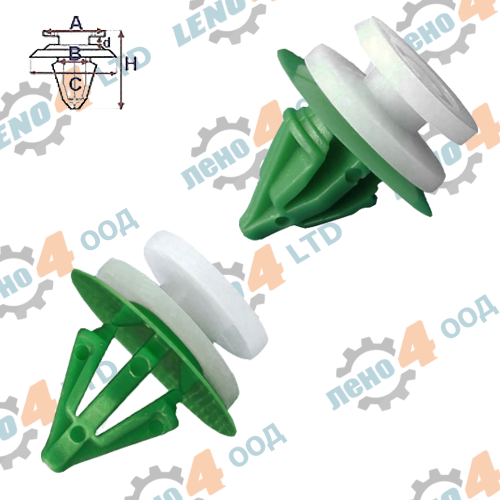 RENAULT - DOOR PANEL RETAINER RENAULT - (001-0095)