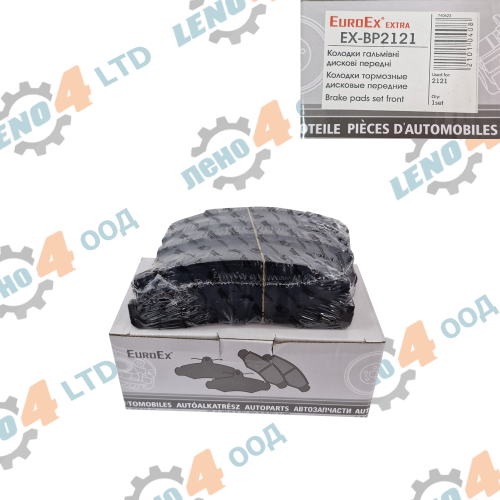 EuroEx - НАКЛАДКИ ПРЕДНИ ЛАДА НИВА ВАЗ 2121-21213-21214 EuroEx