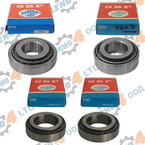 LADA NIVA - FRONT DIFFERENTIAL BEARINGS SET 4pcs NIVA 2123,21214
