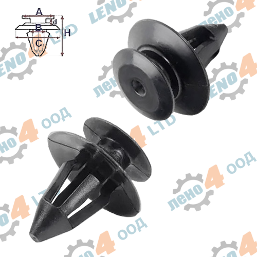 LENO - 4 - TRIM PANEL RETAINER SEAT (001-0094)