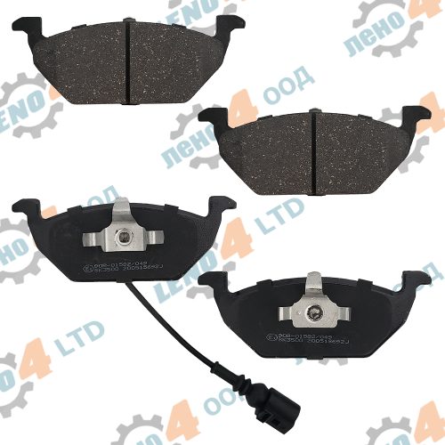 AUDI - НАКЛАДКИ ПРЕДНИ AUDI A2 (1.4) 2000-2005 A3 1996-2012