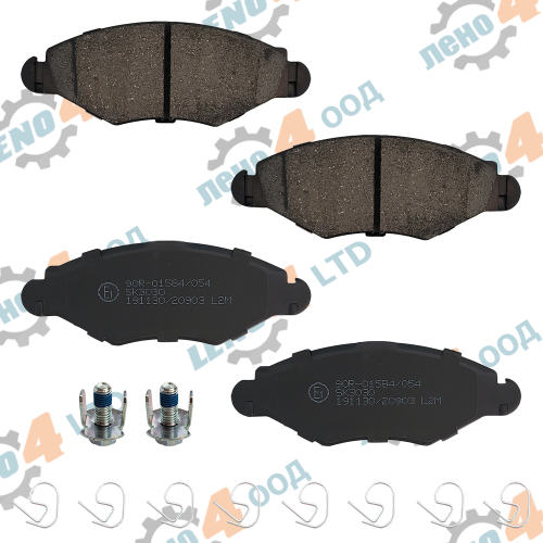 EU - FRONT BRAKE PADS PEUGEOT 206, 206+