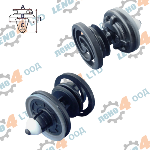 VOLVO - DOOR PANEL RETAINER VOLVO - (001-0057)