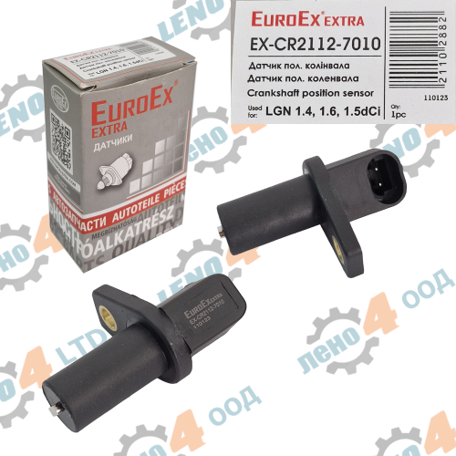 EuroEx - ДАТЧИК ПОЛОЖЕНИЕ КОЛЯНОВ ВАЛ ЛАДА ВАЗ 2110,2112,2115,1117,2170,2190