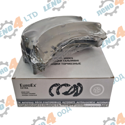 EuroEx - НАКЛАДКИ ЗАДНИ, ЧЕЛЮСТИ ЗАДНИ К-Т ЛАДА НИВА ВАЗ 2121-21213 EuroEx