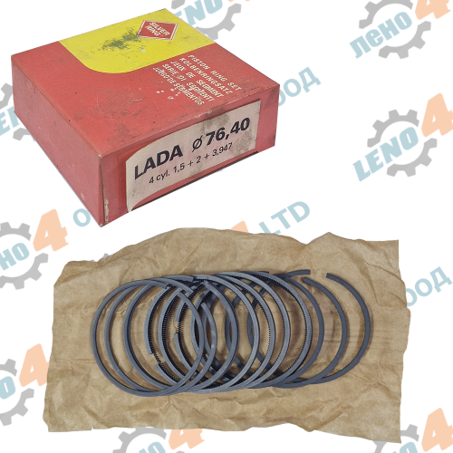 LADA - PISTON RINGS SET 76.40mm FOR LADA VAZ 2101-02-03-04-05-06-07 SR