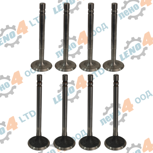 РУСИЯ / RUSSIA  - VALVES SET 8pcs. FOR MOSKVICH 412-2140 ОRG.