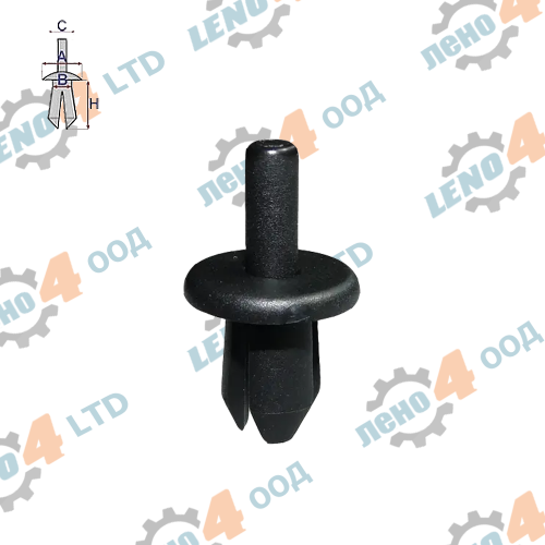 LENO - 4 - PUSH - IN RIVETS UNIVERSAL OPEL (001-0024)