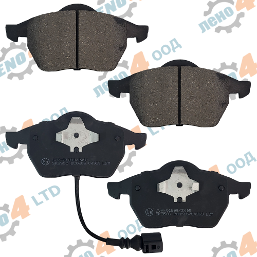 AUDI - НАКЛАДКИ ПРЕДНИ С ДАТЧИК AUDI A3 1996-2003 TT 1998-2006