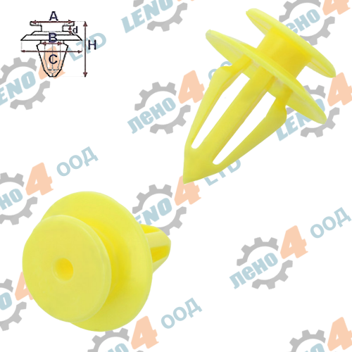 VW - DOOR TRIM PANEL RETAINER SEAT - (001-0097)