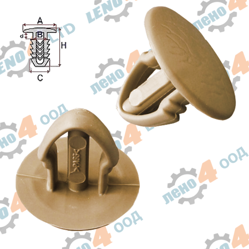 RENAULT - PLAST CLIP  RENAULT - (001-0086)