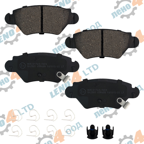 OPEL - НАКЛАДКИ ЗАДНИ С ДАТЧИК OPEL ASTRA G 1998-2005 ZAFIRA A 1999-2005