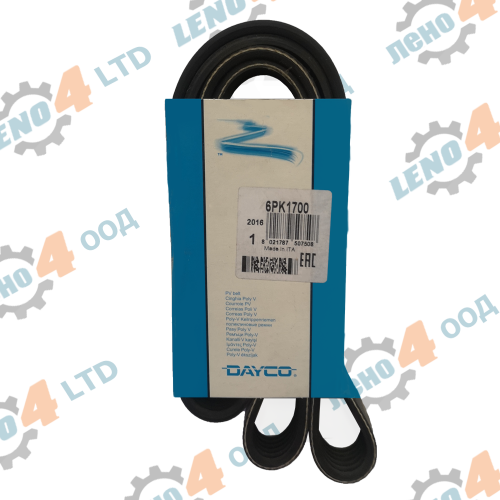 EU - V - Ribbed Belt 6PK 1700 DAYCO