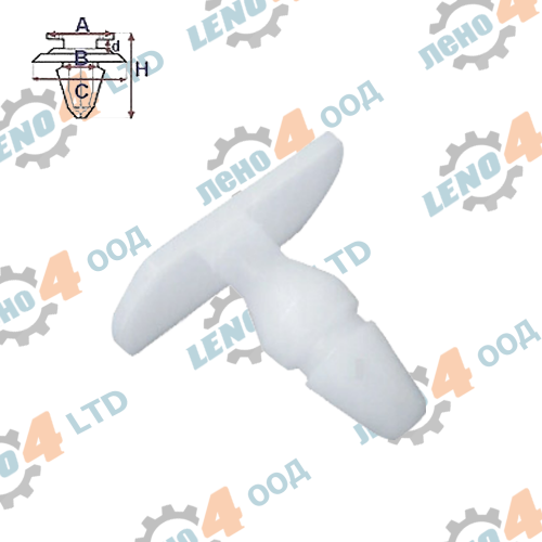 MERCEDES-BENZ - FASTENER BUTTON MERCEDES BENZ - (001-0079)