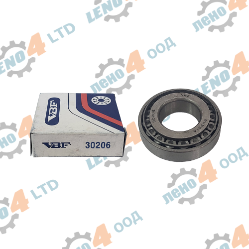 LENO - 4 - FRONT WHEEL HUB BEARING BIG MOSKVICH 412 30206 VBF Russia