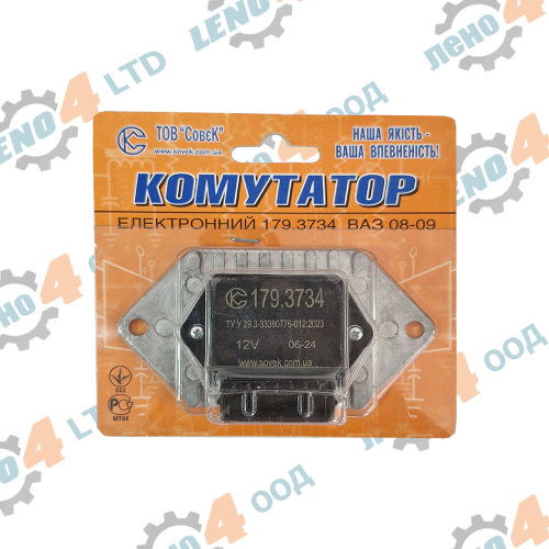 LADA SAMARA 08,083,09,099 - КОМУТАТОР ЕЛЕКТРОНЕН ЛАДА САМАРА ВАЗ 2108-09 179.3734 7 крачета РУСИЯ