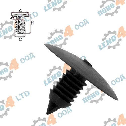 RENAULT - BUMPER RETAINER  RENAULT - (001-0033)
