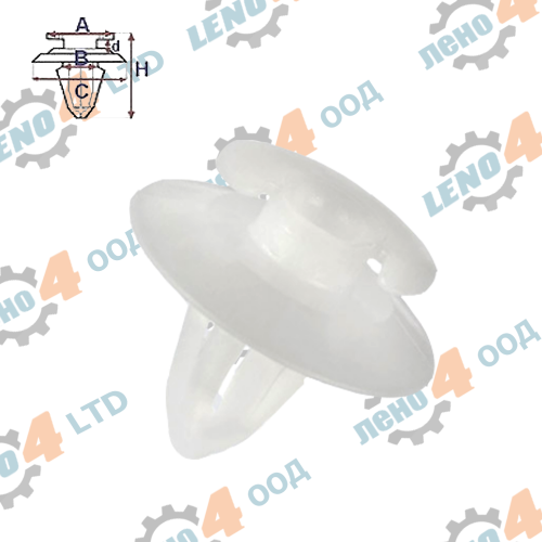 MERCEDES-BENZ - DOOR TRIM PANEL RETAINER MERCEDES BENZ - (001-0054)