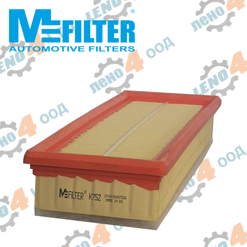 MFILTER - ФИЛТЪР ВЪЗДУШЕН PEUGEOT-K752