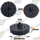 VW - BUFFER TAMPON FOR REAR SPRINGS AUDI VOLKSWAGEN SKODA SEAT AFTER 2006 33mm.