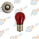 LENO - 4 - Bulb 12V 21W BA15s Red