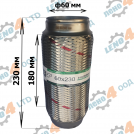 EuroEx - BRAIDED EXHAUST PIPE 60x230