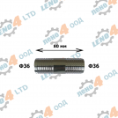 EU - CONNECTOR FOR HOSE Ø 36