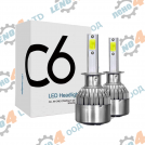 LENO - 4 - КРУШКИ LED ДИОДЕН КОМПЛЕКТ H1 C6 LED HEADLIGHT