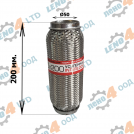EUROL - BRAIDED EXHAUST PIPE 50x200 INTERLOCK