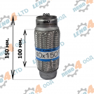 LENO - 4 - BRAIDED EXHAUST PIPE 40x150