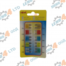 LENO - 4 - SET OF 1 AUTOMOTIVE MINI FUSES 5A,7,5A,10A,15A,20A,25A,30A,