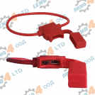 LENO - 4 - SILICONE EINLINE FUSE HOLDER FOR STANDART TYPE FUSE