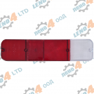 MOSKVICH - REAR TAIL LIGHT WITH WHITE GLASS FOR MOSKVICH 408,412,ИЖ 412