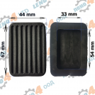 LENO - 4 - RUBBER PEDAL COVER HYUNDAI ACCENT 1 GETZ i10 LANTRA 2 WAGON S COUPE TIBURON COUPE GP-056