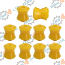 LADA - BIG TAMPON REACTIVE ROD KIT 10 Pcs. LADA VAZ 2101 - 2107 POLIURETAN BALAKOVO