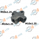 LADA - BRAKE PIPE TEE ADAPTER LADA VAZ 2101-02-03-04-05-06-07 M10x1,25 ALUMIN