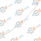 LADA NIVA - BRAKE PIPE BETWEEN PRESSURE REGULATOR AND BRAKE HOSE LADA NIVA VAZ 2121