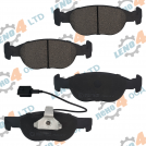 FIAT - НАКЛАДКИ ПРЕДНИ FIAT MAREA 1996-2002 - BRAVA / BRAVO I 1.9 D / TD 8V 1995-2001