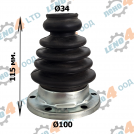 EU - INNER C.V. JOINT BOOT AUDI SEAT VW SKODA