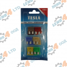 LADA SAMARA 08,083,09,099 - SET OF 1 AUTOMOTIVE TESLA STANDARD FUSES WITHOUT FUSE PULLER SAMARA 2108-09