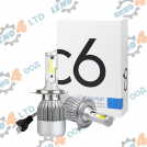 LENO - 4 - КРУШКИ LED ДИОДЕН КОМПЛЕКТ H4 C6 LED HEADLIGHT 