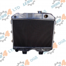 UAZ - РАДИАТОР ВОДЕН МЕДЕН ТРИРЕДОВ УАЗ 3741-1301010-01C РУСИЯ