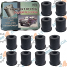 РУСИЯ / RUSSIA  - SPRING TAMPON KIT 12 Pcs. 15x35x40 PERIPHERY 6x40 VOLGA GAZ 24