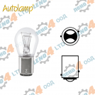 AUTOLAMP - Bulb 12V 21/4W BAZ15d