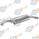 VW - BACK GASKET FOR VW GOLF 2 ALUMINISED (30.07)