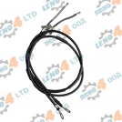 LADA NIVA - MANUAL BRAKE CABLE LONG LADA NIVA VAZ 2131 5 DOORS 1623 mm. 2 Pcs. LEFT + RIGHT